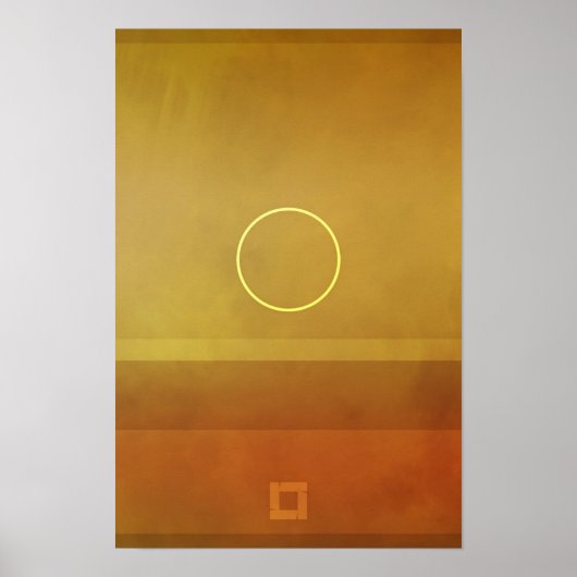 抽象芸術磁性05 ポスター (正面)