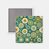 抽象芸術磁石 マグネット (正面/裏面)