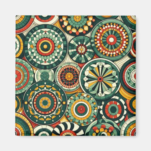 抽象芸術磁石 マグネット (正面)