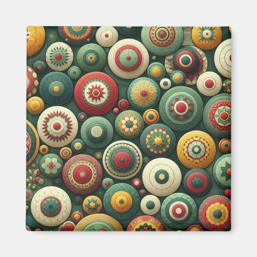 抽象芸術磁石 マグネット (正面)