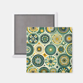 抽象芸術磁石 マグネット (正面/裏面)