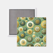 抽象芸術磁石 マグネット (正面/裏面)