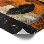 抽象芸術祖先：アフリカの部族が再考 ポスター (角)