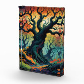 抽象芸術神秘的な木 フォトブロック (右)