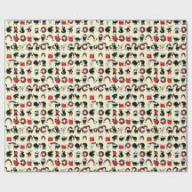 抽象芸術祭り：動物とクリスマスインスパイア