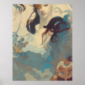 抽象芸術禅の本質 ポスター (正面)