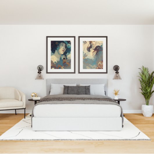 抽象芸術禅の本質 ポスター