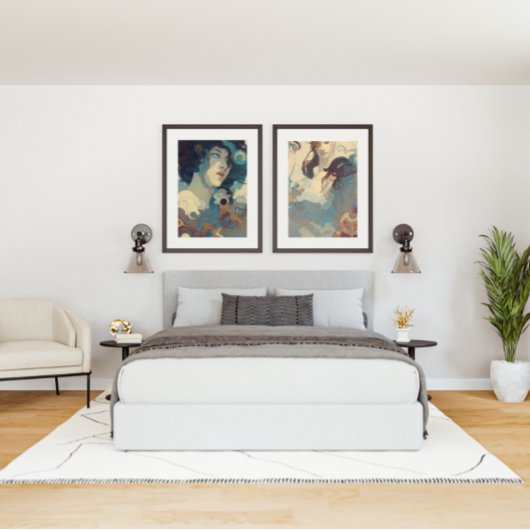 抽象芸術禅の本質 ポスター