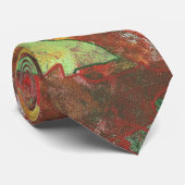 抽象芸術秋のオーク葉のネックタイ ネクタイ (ロール)