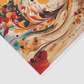 抽象芸術秋の夕日の風 薄葉紙 (詳細)