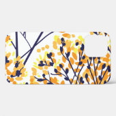抽象芸術秋の木のパタモダンーン Case-Mate iPhoneケース (裏面 (横))