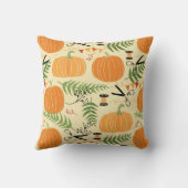 抽象芸術秋の模様 クッション (裏面)