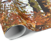 抽象芸術秋シーズンメープルツリークラフト ラッピングペーパー (ロールコーナー)