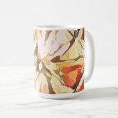 抽象芸術秋フローラ モーフィングマグカップ (正面右)