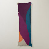 抽象芸術秋秋の山の風景サンセット ボディピロー (正面縦)