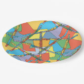 抽象芸術笛 ペーパープレート (アングル)