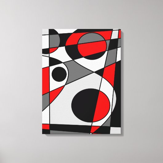 抽象芸術第七十三号 キャンバスプリント (正面)