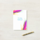 抽象芸術第七条 ポストイット (デスク上)