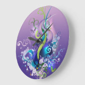 抽象芸術第三十五時計 ラージ壁時計 (傾斜)