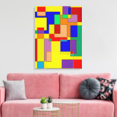 抽象芸術第二十六号 キャンバスプリント (インサイチュ (リビング))