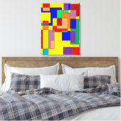 抽象芸術第二十六号 キャンバスプリント (インサイチュ (寝室))