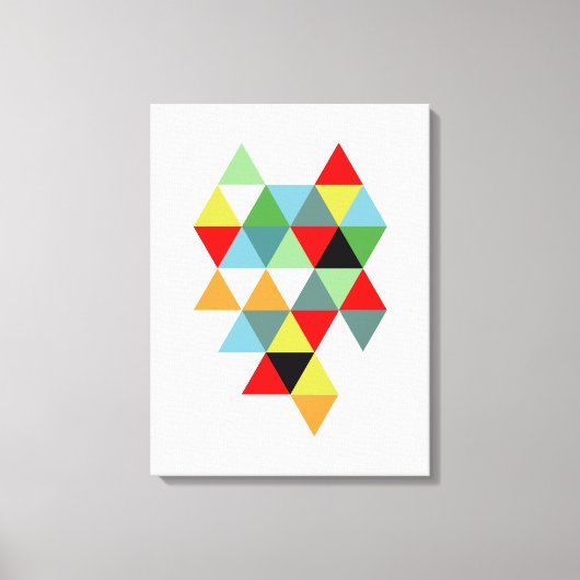 抽象芸術第五百九十三号 キャンバスプリント (正面)