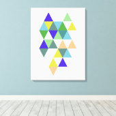 抽象芸術第五百九十四 キャンバスプリント (インサイチュ (ウッドフロア))