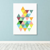 抽象芸術第五百八十五 キャンバスプリント (インサイチュ (ウッドフロア))