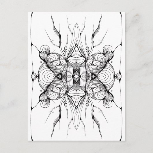 抽象芸術第八条 ポストカード (正面)