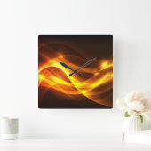 抽象芸術第十三時計 スクエア壁時計 (ホーム)