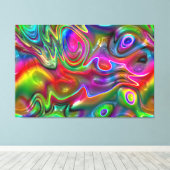抽象芸術第百四十一条 キャンバスプリント (インサイチュ (ウッドフロア))