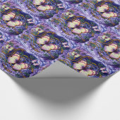 抽象芸術第115条とバタフライオプションラッピング紙 ラッピングペーパー (角)