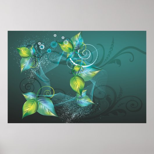 抽象芸術第24条プリント ポスター (正面)