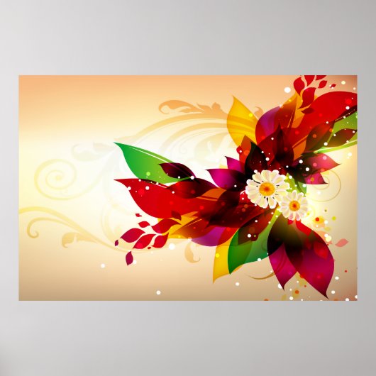 抽象芸術第25条プリント ポスター (正面)