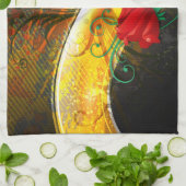 抽象芸術第41条キッチンタオル キッチンタオル (折り畳み)