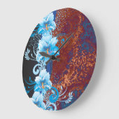 抽象芸術第44A時計 ラージ壁時計 (傾斜)