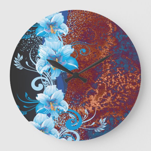 抽象芸術第44A時計 ラージ壁時計 (正面)