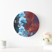 抽象芸術第44A時計 ラージ壁時計 (ホーム)