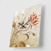 抽象芸術第50条時計 スクエア壁時計 (傾斜)