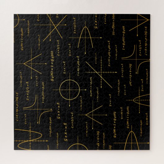 抽象芸術算数 ジグソーパズル (横)