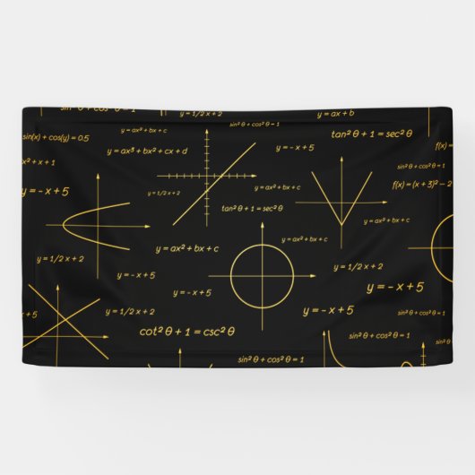 抽象芸術算数 横断幕 (横)