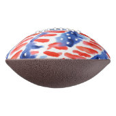 抽象芸術米国国旗 – サッカー アメリカンフットボール (回転90)