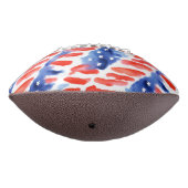 抽象芸術米国国旗 – サッカー アメリカンフットボール (回転270)