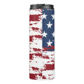 抽象芸術米国国旗   タンブラー (裏面)