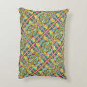 抽象芸術系 アクセントクッション (裏面(縦))