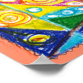 抽象芸術系 ポスター (角)