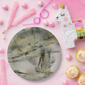 抽象芸術紅葉の風景2 ペーパープレート (パーティー)