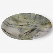 抽象芸術紅葉の風景2 ペーパープレート (アングル)