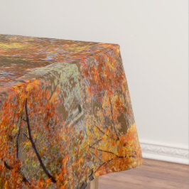 抽象芸術紅葉オンツリーズテーブルクロス テーブルクロス