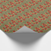 抽象芸術紅葉絵画のラッピング紙 ラッピングペーパー (角)